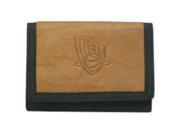 New Jersey Nets Leather Nylon Embossed Tri Fold Wallet
