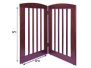 Dynamic Accents 236Dc 2 3 4 Panel 36 In. Tall Pet Gate 236Dc Dark Cherry
