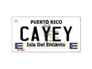 Smart Blonde KC 2827 Cayey Puerto Rico Flag Novelty Key Chain