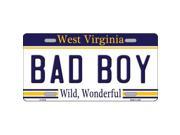 Smart Blonde LP 6516 Bad Boy West Virginia Novelty Metal License Plate