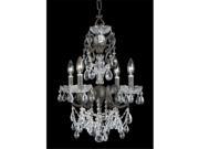 Legacy Collection 5194 EB CL MWP Ornate Chandelier Accented with Majestic Wood Polished Crystal