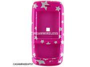 DreamWireless CASAMR400HPST Samsung R400 Crystal Case Hot Pink Base With Star