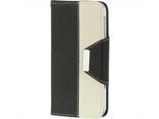 DreamWireless LPFIP6WRSTDBKWT Apple iPhone 6 4.7 In. Wristlet Pouch Stand With Card Slots Black White