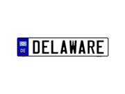 Smart Blonde EP 076 Delaware Novelty Metal European License Plate