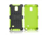 Roocase RC NOTE4 HYB D9 GR Samsung Galaxy Note 4 Blok Armor Case Green