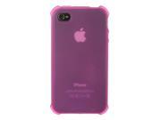 DreamWireless IP CSIP4VZBPHP TN iPhone 4S iPhone 4 Compatible Crystal Skin Case With Bumper Hot Pink Tinted