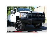 FAB FOURS CH08S20601 2007 2010 Chevrolet Ranch Elite Bumper With Full Grille Guard