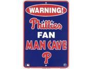 Smart Blonde P 2090 Philadelphia Phillies Man Cave Metal Novelty Parking Sign