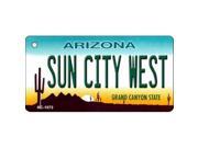 Smart Blonde KC 1037 Sun City West Arizona Novelty Key Chain