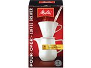 Frontier Natural 227321 Pour Over Coffee Brewer Cone With Carafe