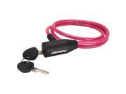 Huffy 00234LK Translucent Cable Bike Lock Pink
