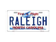Smart Blonde LP 6472 Raleigh North Carolina Novelty Metal License Plate