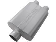 FLOWMASTER 9430402 Exhaust Muffler 40 Series 3 In. Center Inlet FLOWMASTER 9430402 Exhaust Muffler 40 Series 3 In. Center Inlet
