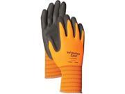 Lfs Glove WG510HVL Large Orange High Visibility Nitrile Palm Gloves