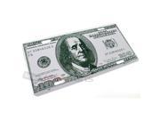 SmallAutoParts Aluminum License Plate Dollar Bill