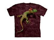 The Mountain 1531193 Peace Out Gecko Kids T Shirt Extra Large