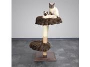 TRIXIE Pet Products 46601 Shaba Natural Cat Tree Dark Brown