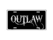 Smart Blonde LP 4237 Outlaw Metal Novelty License Plate