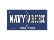 Smart Blonde KC 5475 Navy Airforce House Divided Novelty Key Chain
