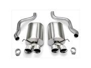 Corsa Exhaust 14169 Exhaust System 2005 2008 Chevrolet Corvette C6 twin 3.5 in. Pro Series Tips