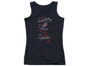 Trevco Hobbit Tail Claws Teeth Juniors Tank Top Black 2X