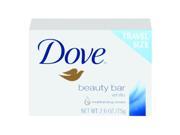 Glade CB126811 2.6 oz. Dove White Travel Size Soap Bar