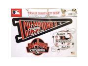 Rico Boston Red Sox 2013 World Series Champions Magnet Sheet Auto Home MLB Baseball