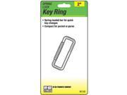 Hy Ko Products KC122 Spring Lock Key Ring Spring Loaded Bar Pack Of 5
