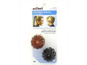 Scunci Effortless Beauty Ponytailer Expandable Small Pack Of 3