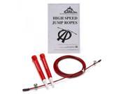 Black Mountain Products Speed Rope Red Speed Jump Rope Cable Red