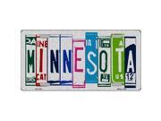 Smart Blonde LPC 1037 Minnesota License Plate Art Brushed Aluminum Metal Novelty License Plate