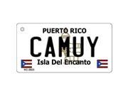 Smart Blonde KC 2823 Camuy Puerto Rico Flag Novelty Key Chain