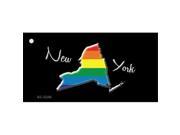 Smart Blonde KC 6346 New York Rainbow State Novelty Key Chain