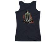Trevco Arkham City Riddler Convicted Juniors Tank Top Black Extra Large
