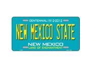 Smart Blonde LP 6670 New Mexico State Novelty Metal License Plate