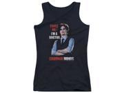 Trevco Criminal Minds Trust Me Juniors Tank Top Black Extra Large