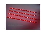 SmallAutoParts 1212 Led Strips Red Set Of 4