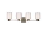 Design House 556167 Indoor 4 Light Vanity Fixture Satin Nickel