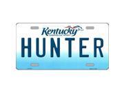 Smart Blonde LP 6775 Hunter Kentucky Novelty Metal License Plate