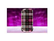 DreamWireless CAMOTMB200HPCK Motorola Mb200 Crystal Case Hot Pink Checker