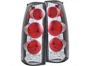 ANZO 211017 Tail Lights 3D Style Chrome