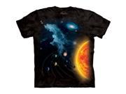 The Mountain 1531260 Solar System Kids T Shirt Small