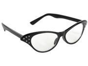 Amscan 250021 Glasses Vintage Black Clear Pack of 4