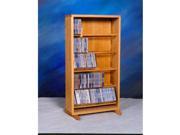 Wood Shed 506 18 Solid Oak Dowel Cabinet for CDs