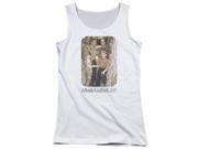 Trevco Andy Griffith Tree Photo Juniors Tank Top White Large