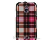 DreamWireless CASAMT759HPCK Samsung Exhibit 4G T759 Crystal Case Hot Pink Checker