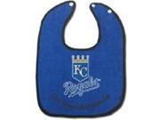 Kansas City Royals Two Toned Snap Baby Bib