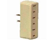 Cooper Wiring 1747V BOX 3 Outlet 2 Wire Tap Adapter Ivory