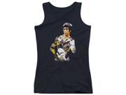 Trevco Bruce Lee Body Of Action Juniors Tank Top Black Large