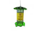 Backyard Nature FF112A 1 Quart Forever Nyjer Thistle Feeder Green